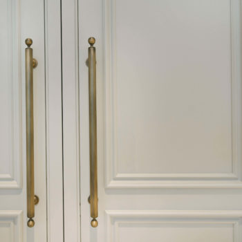 brushed-gold-kitchen-door-handles